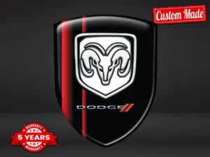 Dodge Decalcomanie Camion su Misura Corsa Brillanti Pregiati